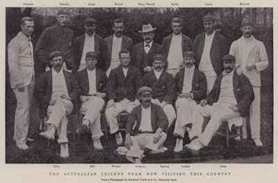 Det australske cricketlaget besøker nå dette landet av English Photographer