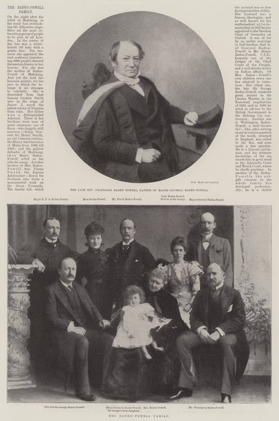 Familien Baden-Powell av English Photographer