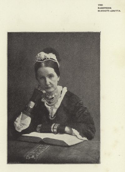Baronesse Burdett-Coutts av English Photographer