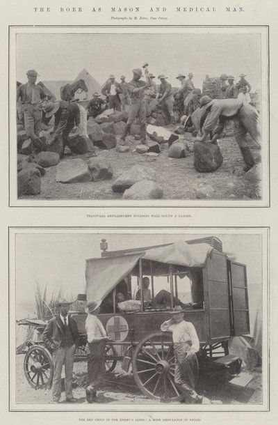 Boeren som frimurer og medisinsk mann av English Photographer