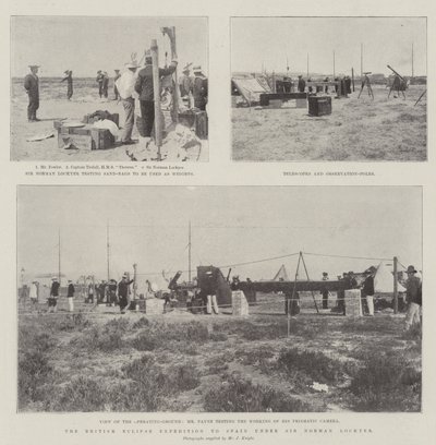 Den britiske Eclipse-ekspedisjonen til Spania under Sir Norman Lockyer av English Photographer