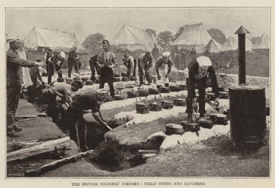 The British Soldiers Dietary, Field Ovens and Kitchens av English Photographer