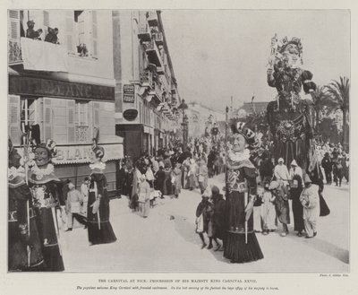 Karnevalet i Nice, prosesjon av Hans Majestet Kong Karneval XXVII av English Photographer