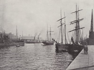 The Clyde i Glasgow av English Photographer