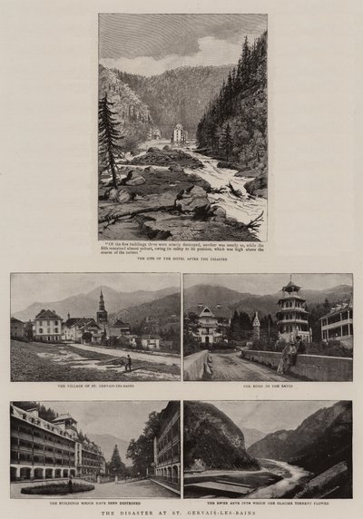 Katastrofen ved St Gervais-les-Bains av English Photographer