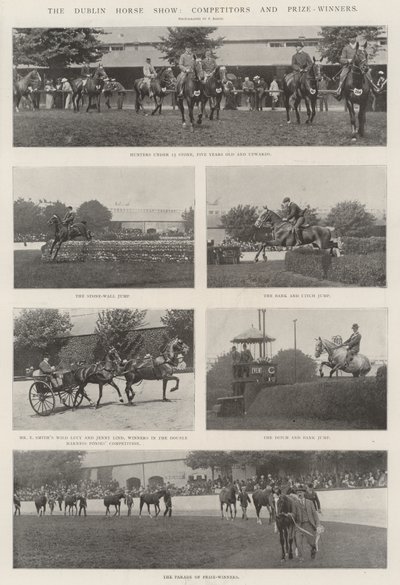Dublin Horse Show, konkurrenter og prisvinnere av English Photographer