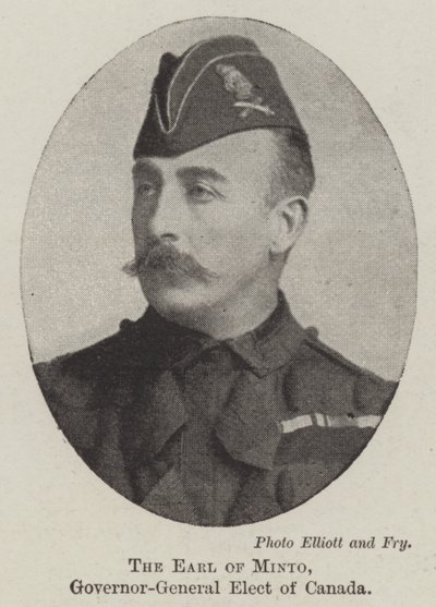 Jarlen av Minto, den valgte generalguvernøren i Canada av English Photographer