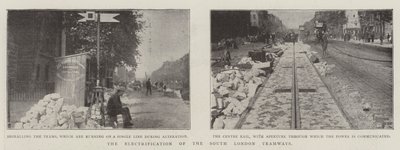 Elektrifiseringen av South London Tramways av English Photographer