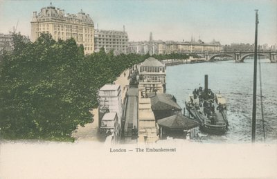 The Embankment, London av English Photographer