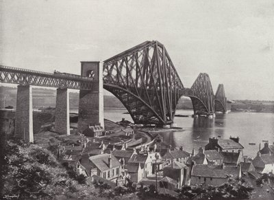The Forth Bridge, fra North Queensferry av English Photographer