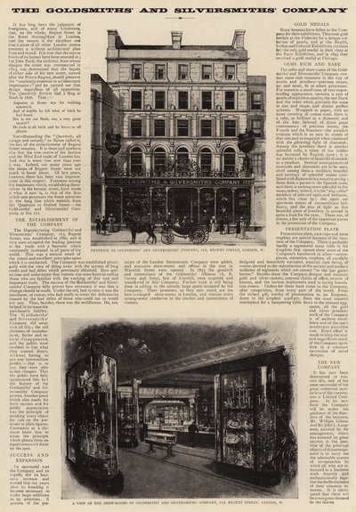 The Goldsmiths and Silversmiths Company av English Photographer