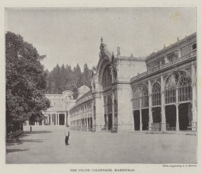 The Grand Colonnade, Marienbad av English Photographer