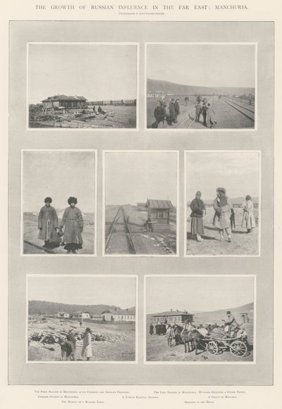 Veksten av russisk innflytelse i Fjernøsten, Manchuria av English Photographer