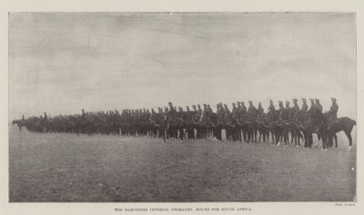 The Hampshire Imperial Yeomanry, på vei til Sør-Afrika av English Photographer