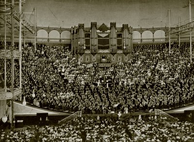 Handel-festivalen på Crystal Palace (s/hvitt bilde) av English Photographer