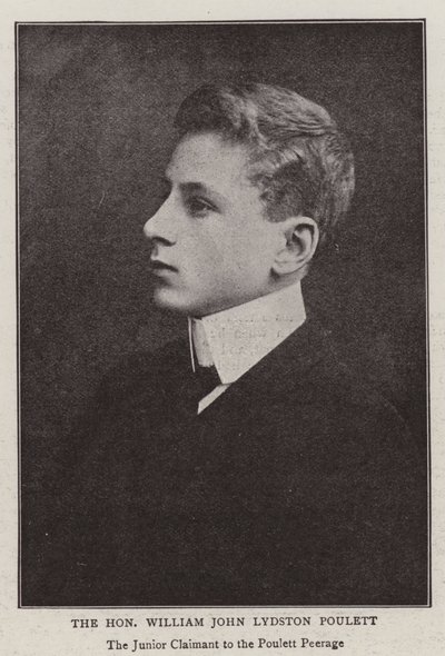 Den ærede William John Lydston Poulett av English Photographer