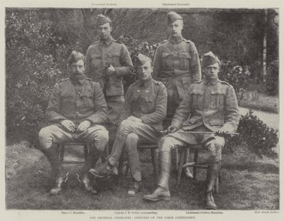 The Imperial Yeomanry, offiserer for den første kontingenten av English Photographer