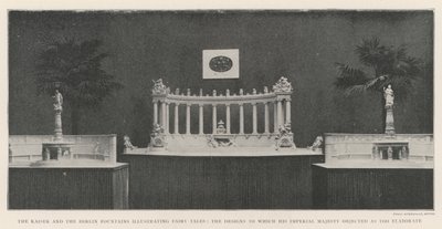 Kaiser- og Berlin-fontenene som illustrerer eventyr, designene som Hans keiserlige majestet protesterte mot som for forseggjorte av English Photographer