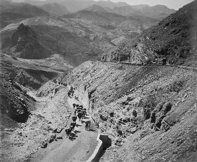 Khyber-passet, North West Frontier of India av English Photographer