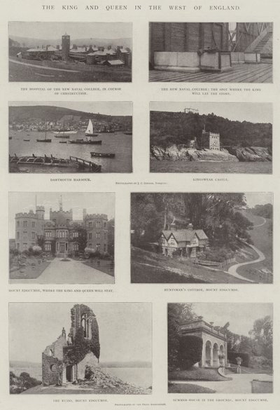 Kongen og Dronningen i Vest-England av English Photographer