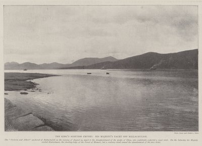 Kings Scottish Cruise, His Majestys Yacht utenfor Ballachulish av English Photographer