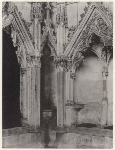 The Lady Chapel, Ely Cathedral: SE Corner (s/h-bilde) av English Photographer