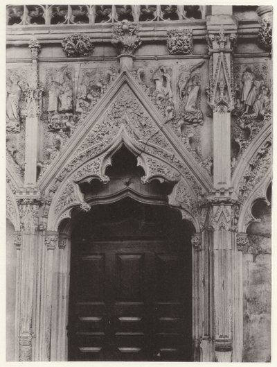 The Lady Chapel, Ely Cathedral: South Side, XI (s/hv-bilde) av English Photographer
