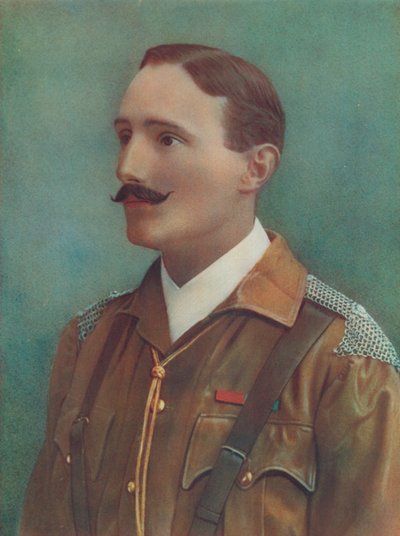 Den avdøde kaptein the Hon. R. H. De Montmorency. Kommanderer De Montmorencys speidere av English Photographer