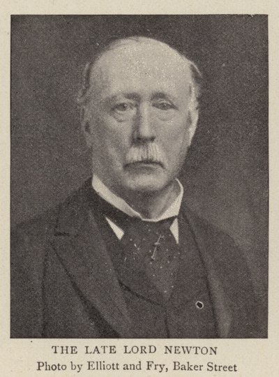 Den avdøde Lord Newton av English Photographer