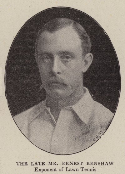 Den avdøde herr Ernest Renshaw av English Photographer