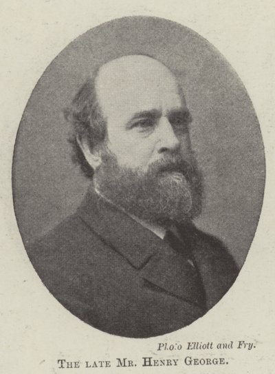 Avdøde Mr Henry George av English Photographer