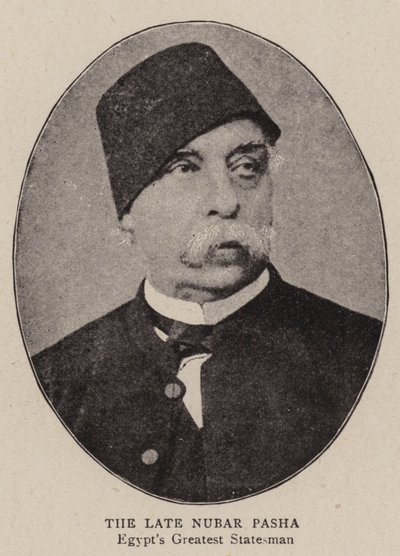 Den sene Nubar Pasha av English Photographer