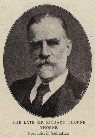 Avdøde Sir Richard Thorne Thorne av English Photographer