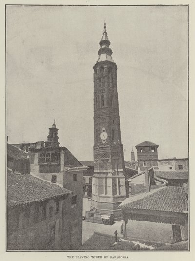 Det skjeve tårnet i Saragossa av English Photographer