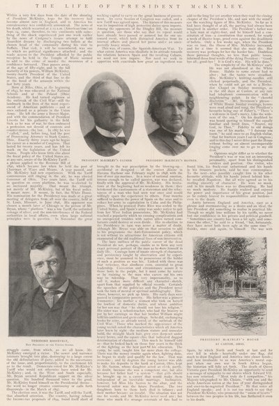Livet til president McKinley av English Photographer