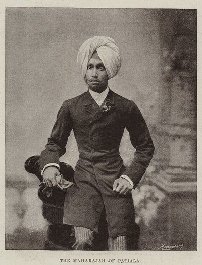 Maharajah av Patiala av English Photographer