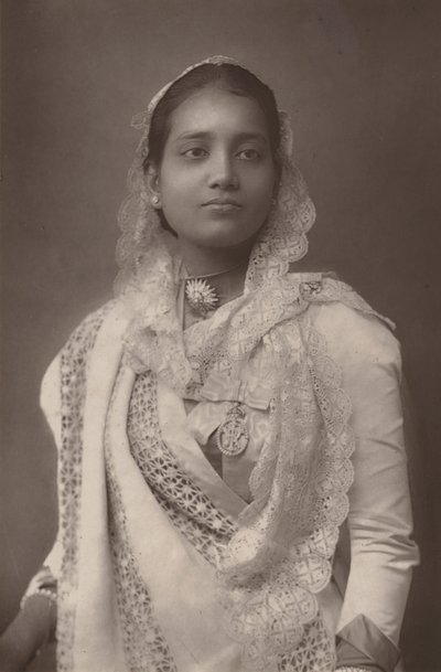 Maharani fra Kuch Bihar av English Photographer