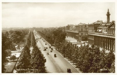 The Mall, London (s/hvitt bilde) av English Photographer
