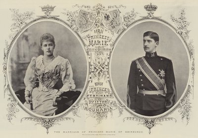 Ekteskapet til prinsesse Marie av Edinburgh av English Photographer