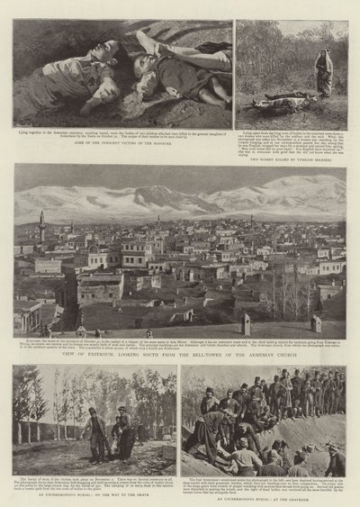 Massakren ved Erzeroum av English Photographer