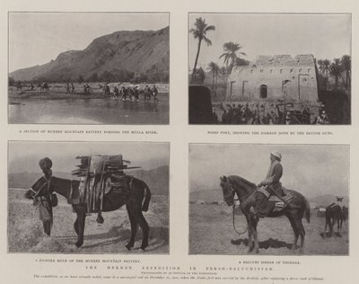 Makran-ekspedisjonen i Person-Balochistan av English Photographer