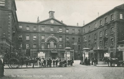 Middlesex Hospital, London, 1910 av English Photographer