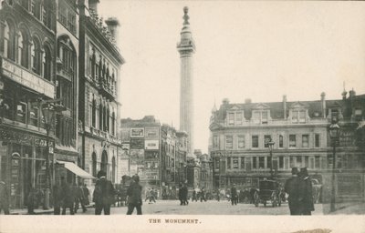 Monumentet, London av English Photographer