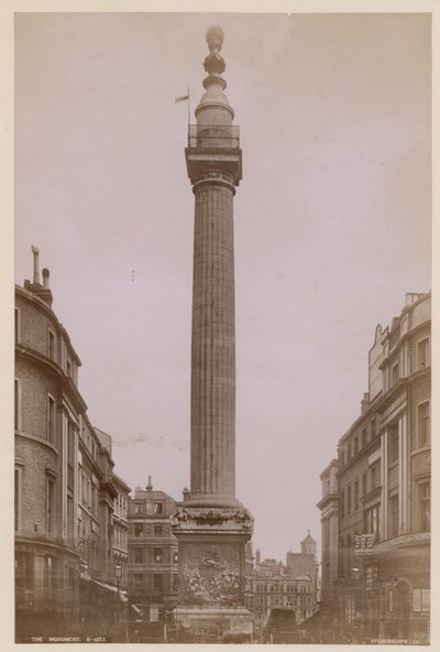 Monumentet, London av English Photographer