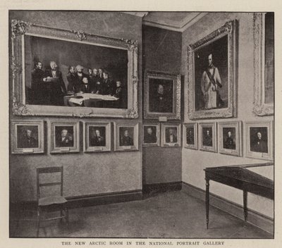 Det nye arktiske rommet i National Portrait Gallery av English Photographer