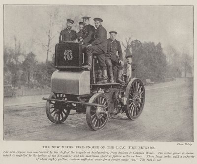 Den nye motorbrannmotoren til LCC brannvesen av English Photographer