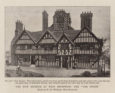 Det nye museet i West Bromwich, Oak House av English Photographer