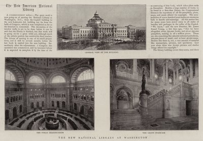 Det nye nasjonalbiblioteket i Washington av English Photographer