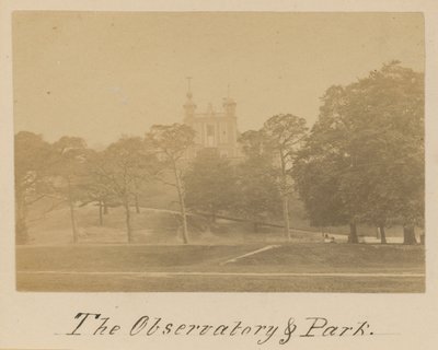 Observatoriet og parken, Greenwich av English Photographer