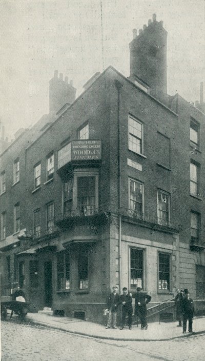 The Old Cheshire Cheese, Surrey Street, Strand, London av English Photographer